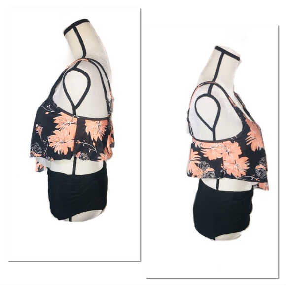 ‼️🔥5 ⭐️ 1 LEFT! FIRM PRICE2 PC Floral Tankini🔥‼️ - Picture 7 of 8